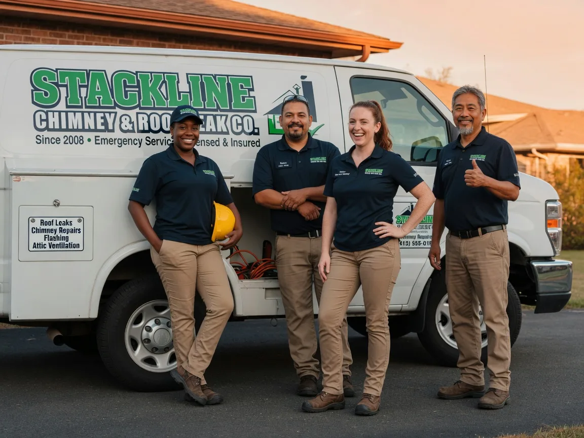 Chimney flashing repair company in Lincoln, DE